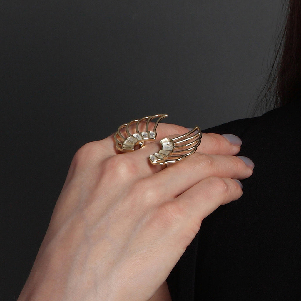 Angel Dust Wing Statement Ring