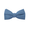 A last minute fix that lends an unmissable edge - this blue classic bow tie has an adjustable flexi strap that will fit just right.