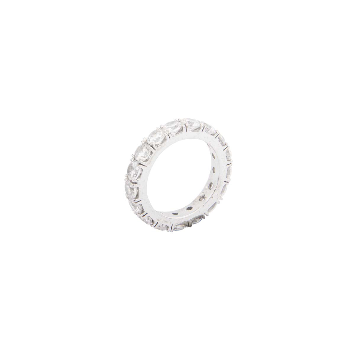 Single Lined Diamond Ring