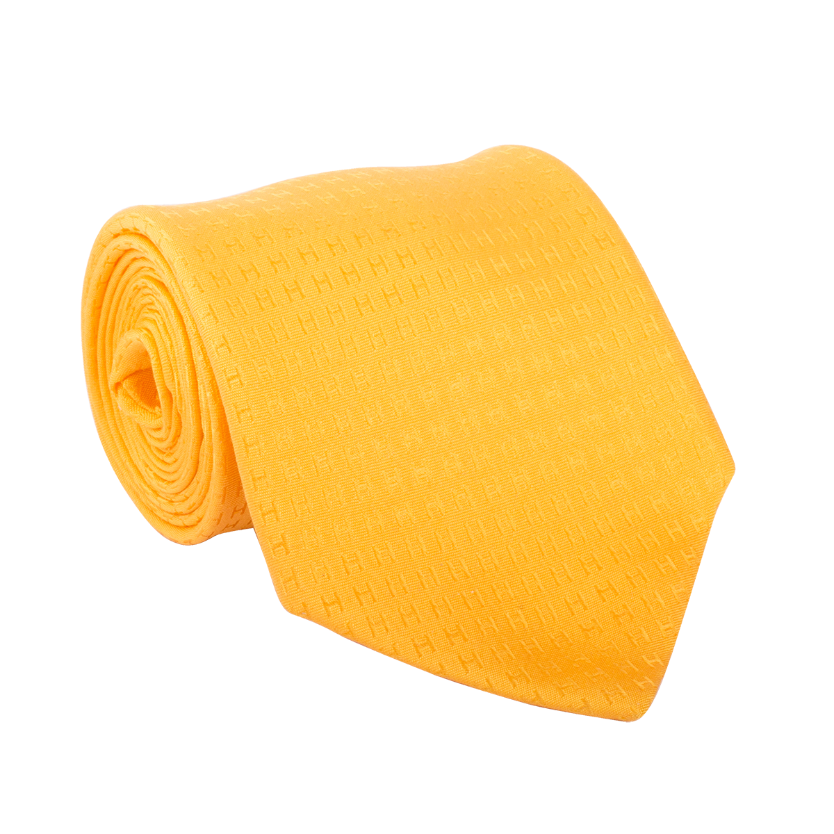 The Stylish Hermes Yellow Tie