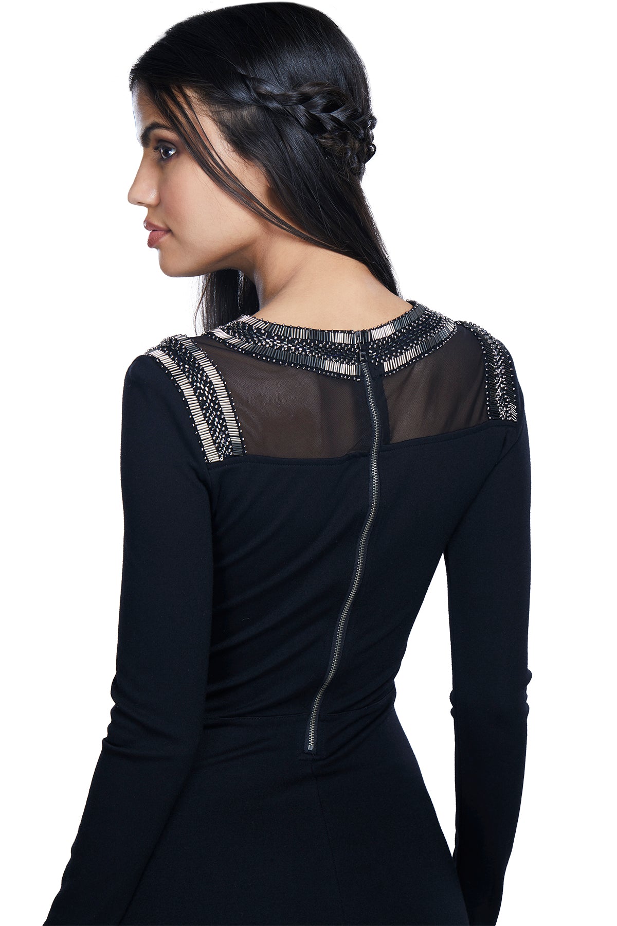 Armani exchange 2025 black dress