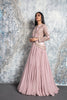 Carnation Pink Gown with koti