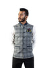 Grey Plaid Bandi