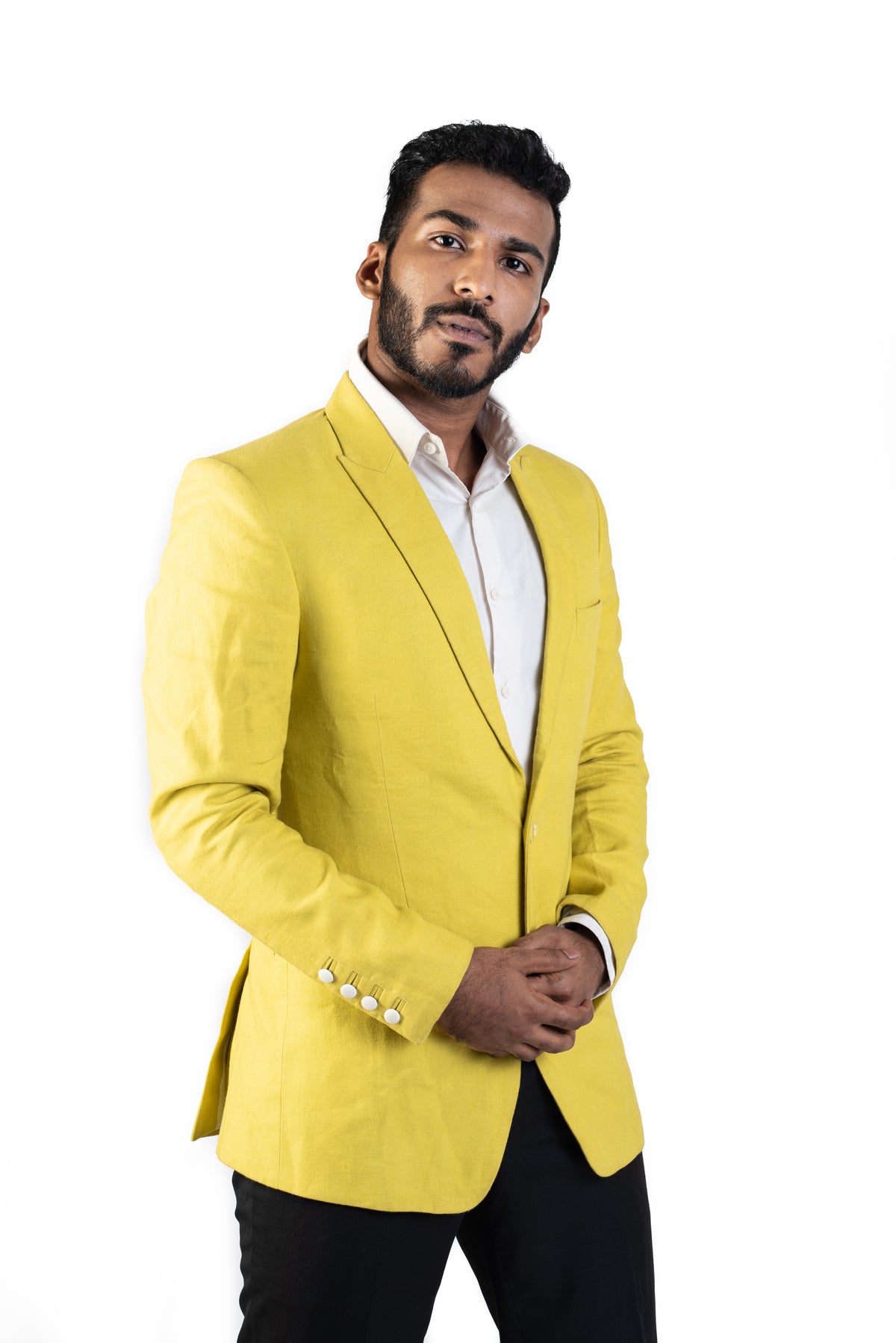 Lime Yellow Blazer –