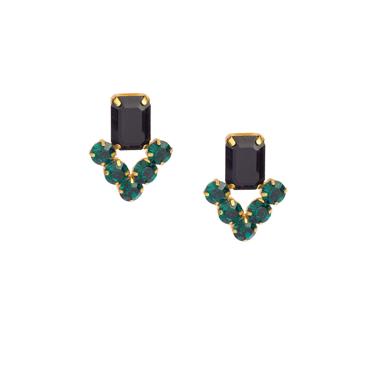 Say yes to striking sartorial choices in our brilliant Birch earrings  - embellished with Swarovski crystals that capture the limelight from every angle.
