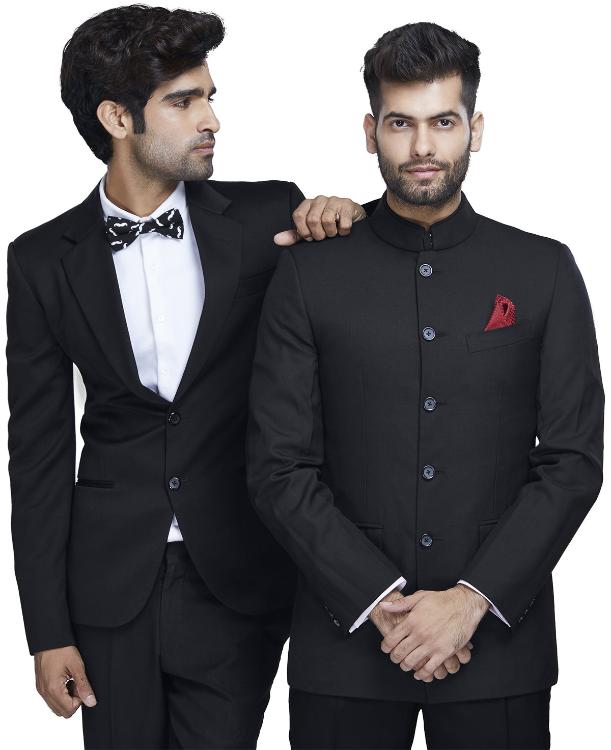 Black Formal Bandhgala