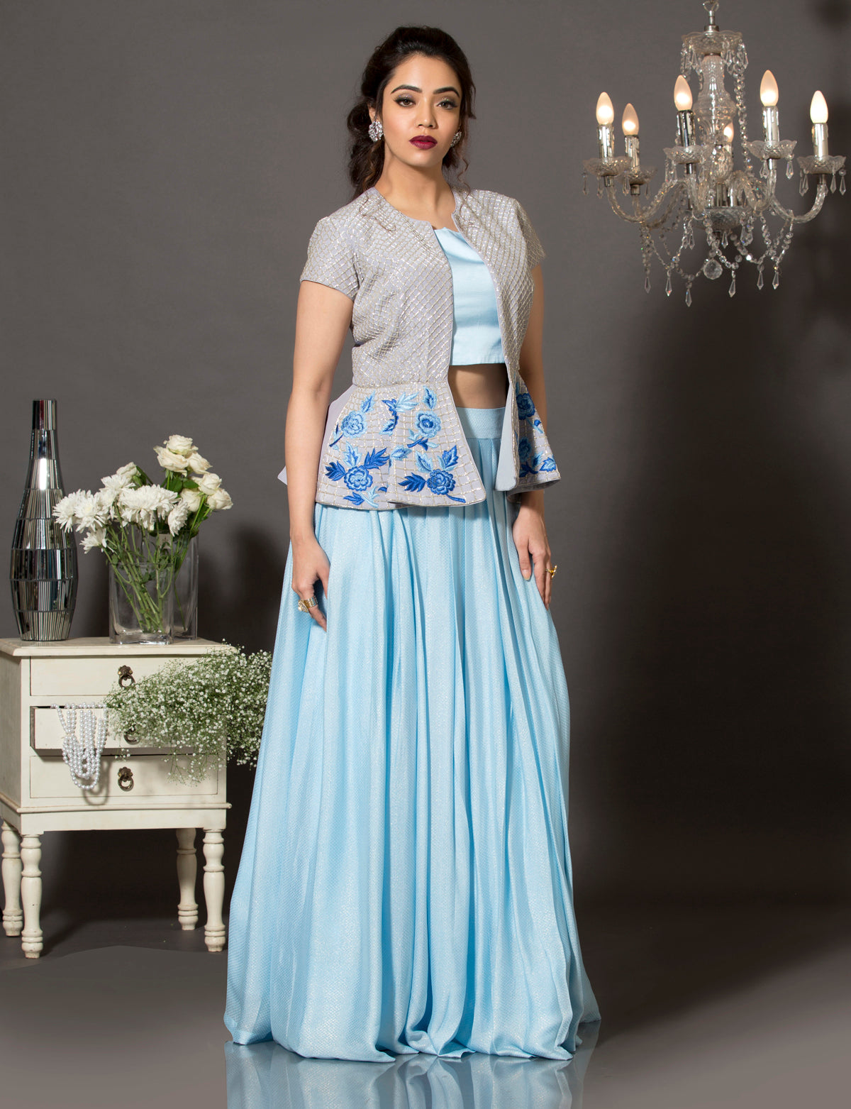 Shimmer Lehenga Set