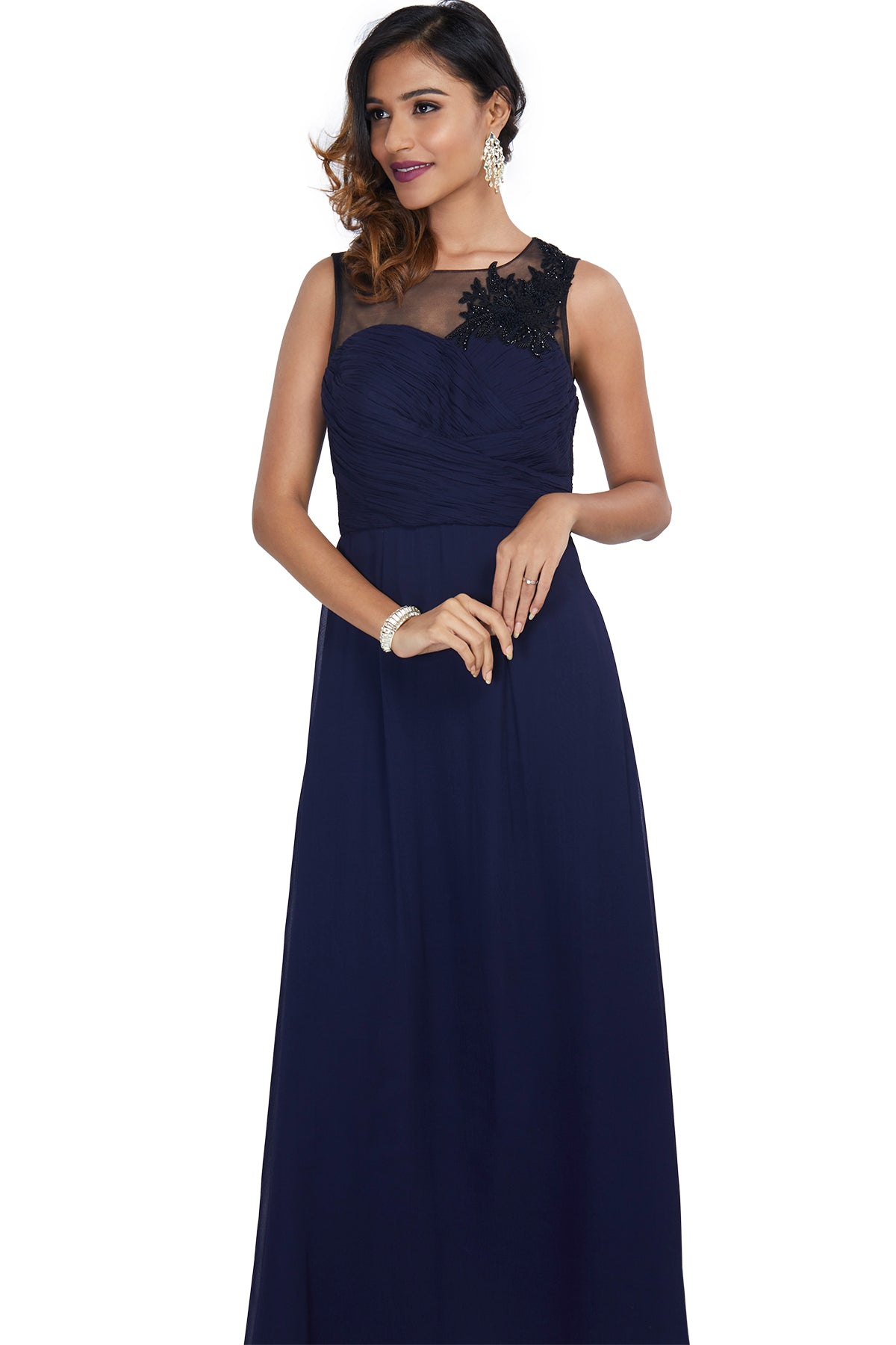 Royal Blue western gown TheStylease.com Royal Blue western gown TheStylease.com