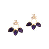 Magnetic, mesmerizing and as electric as its name - these earrings are made from polished double micron gold-plated brass and set with light-catching crystals.