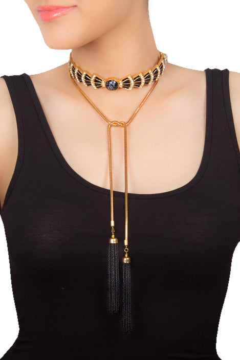 Caustic Choker Necklace