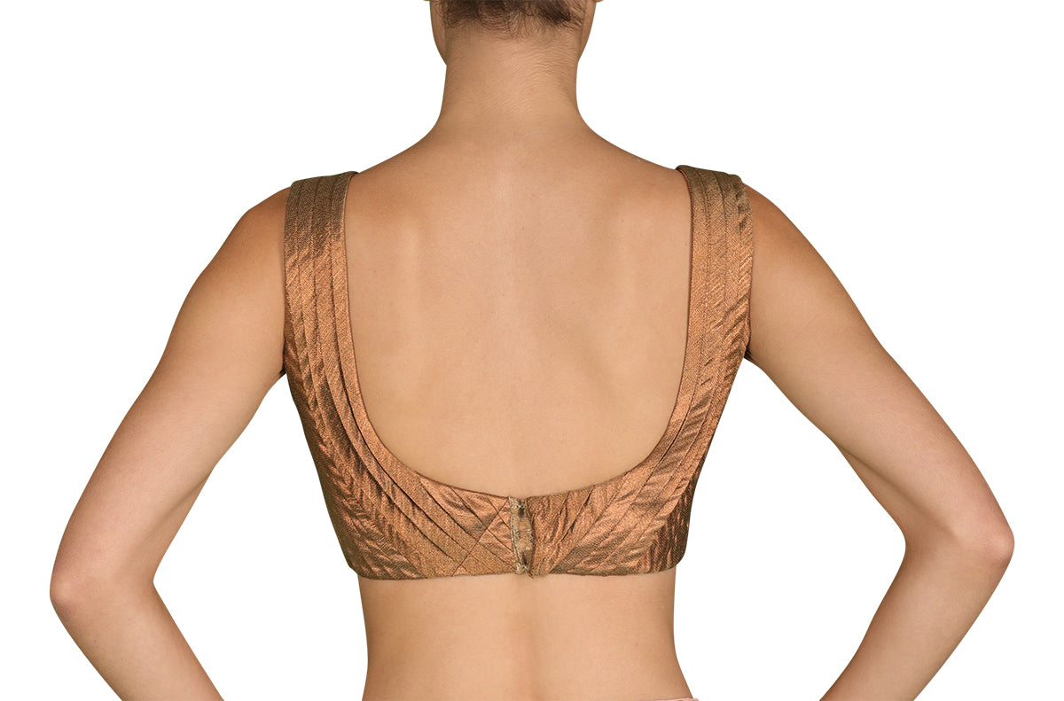 Copper Woven Blouse